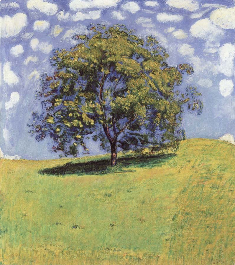 Ferdinand Hodler The nut tree